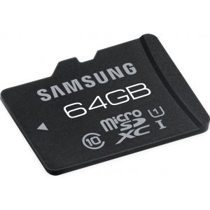 Samsung 64GB microSDXC Class 10 flashgeheugen Klasse 10 (Per stuk)